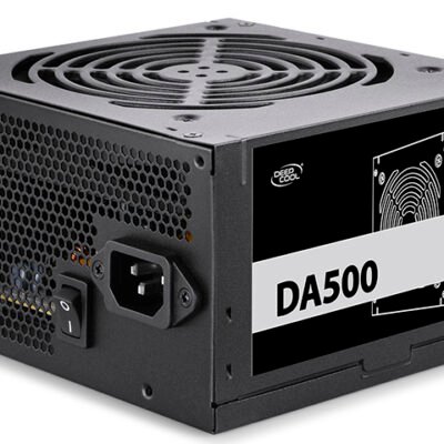 DeepCool DA500 500W 80 PLUS Bronze Certified Power Supply with Intelligent Fan