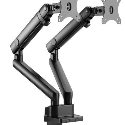 Twisted Minds DUAL MONITORS ALUMINUM SLIM SPRING-ASSITED MONITOR ARM