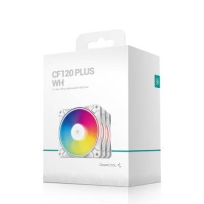 Deepcool CF120 PLUS WH-3 IN 1Fan Kit