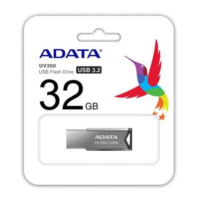 ADATA UV350 32GB Metal USB 3.2,Silver
