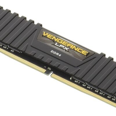 Corsair VENGEANCE® LPX 8GB (1 x 8GB) DDR4 DRAM 2666MHz C16 Memory Kit – Black