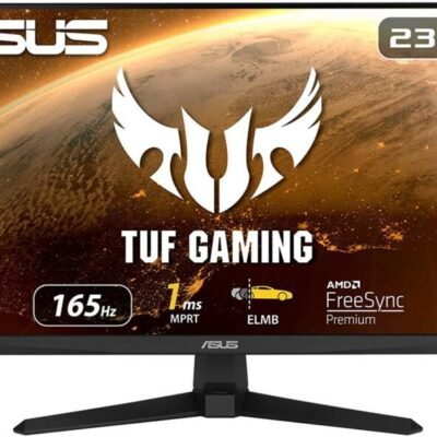 Asus Tuf Gaming VG249Q1A 165Hz Monitor - 23.8” Full HD 1080p, IPS, 1ms, Speaker, FreeSync