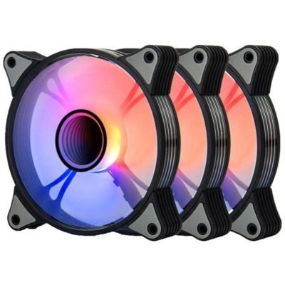Aigo AR12 Pro ARGB 120mm Case Fan Pack - 3in1