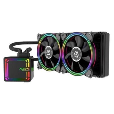ALSEYE H240 CPU Cooler RGB Fan Water Cooling 120mm PWM Fan Water Cooler