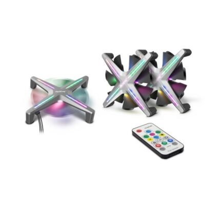 ALSEYE XTREME X12 Exotic ARGB Fan Kit | White / Grey(Free shipping on advance payment)
