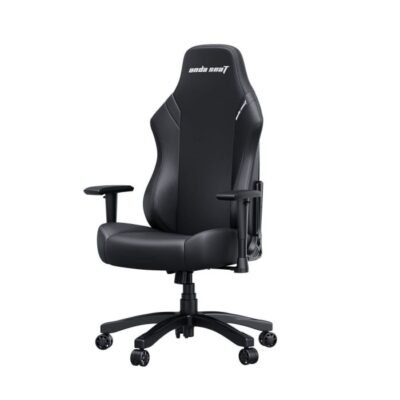 Anda Seat Luna Large Ergonomic Reclining Video Gaming Chair - Black