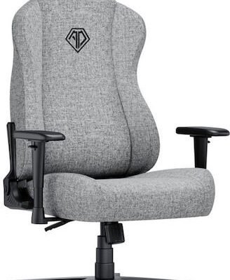 AndaSeat Novis Large Series Best Budget Ergonomic Gaming Chair - Ash Gray
