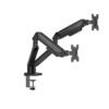 AndaSeat Stealth II Duo A6D-2S Ergonomic Dual Monitor Arm - Black