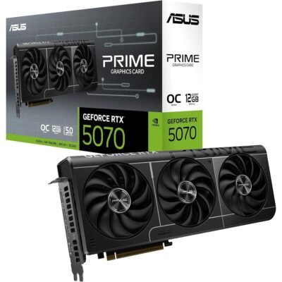 Asus Prime GeForce RTX 5070 OC Edition 12GB GDDR7 Graphics Card
