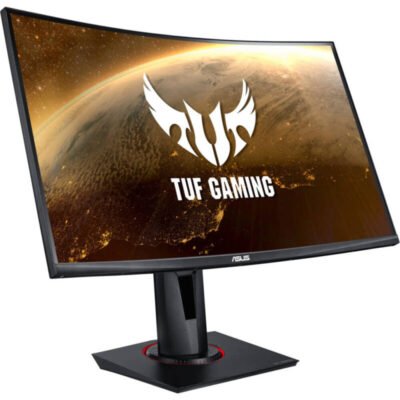 ASUS TUF Gaming VG27VQ 27″ Full HD 1920 x 1080, 165Hz, Extreme Low Motion Blur, Adaptive-sync, FreeSync, 1ms(MPRT) Curved Gaming Monitor