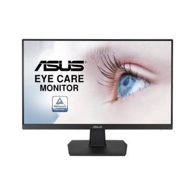 ASUS VA27EHE Eye Care Monitor – 27 inch, Full HD, IPS, Frameless, 75Hz, Adaptive-Sync/FreeSync™, Low Blue Light, Flicker Free, Wall Mountable