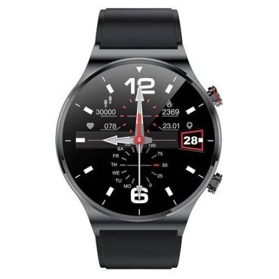 Blulory Glifo G6 Pro Smart Watch – Leather Black
