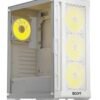 Boost P300 Enclosure Pro Series with 4 ARGB Fans - White