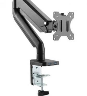Twisted Minds Single Monitor Aluminum Slim Mechanical Spring Monitor Arm