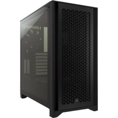 Corsair 4000D Airflow Mid-Tower ATX Computer Case – Black