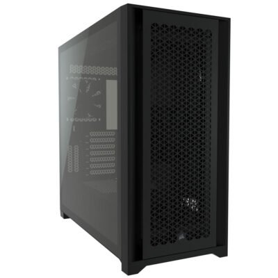 Corsair 5000D AirFlow Mid-Tower PC Case with Tempered Glass Panels - Black