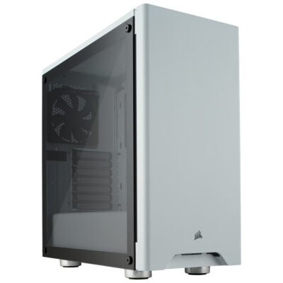 Corsair Carbide 275R Tempered Glass Mid-Tower Gaming Case-White