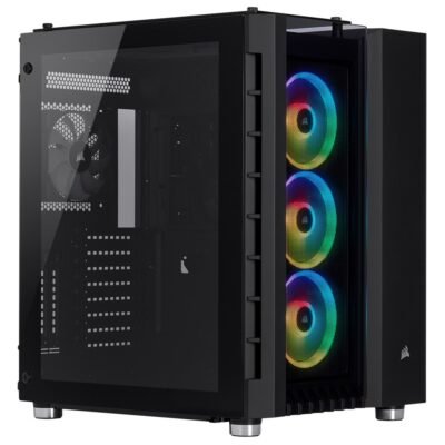Corsair 680X Mid-Tower High Airflow PC Case (Black)