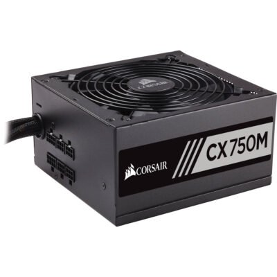Corsair CX750M 750W 80 Plus Bronze Semi-Modular Power Supply Uni