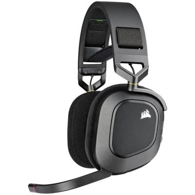Corsair HS80 RGB Wireless Premium Gaming Headset — Carbon