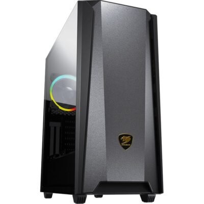 Cougar MX660 Iron RGB Advanced Mid-Tower Case - Dark Black