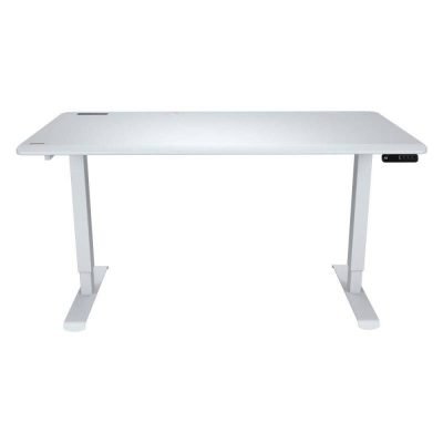 Cougar Royal 150 Elite Electric Standing Desk - Black/White - Free Delivery