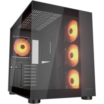 Cougar FV150 RGB Gaming Case - Black