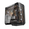 Darkflash DY470 ATX PC Case Three-side glass panel designed with INF32 3 ARGB Fans – Black