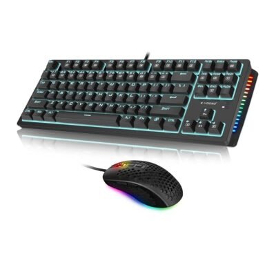 E-YOOSO Z-737 Gaming Set Wired Clicky Keyboard and Mouse