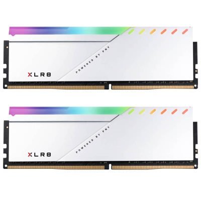 PNY XLR8 RGB DDR4 Silver 3600MHz Desktop Memory(8GB*2)