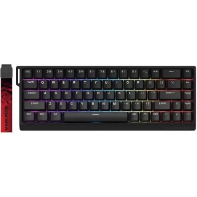 FGG MadLions MAD68 HE RGB 60% Wired Magnetic Switch Gaming Keyboard - Black