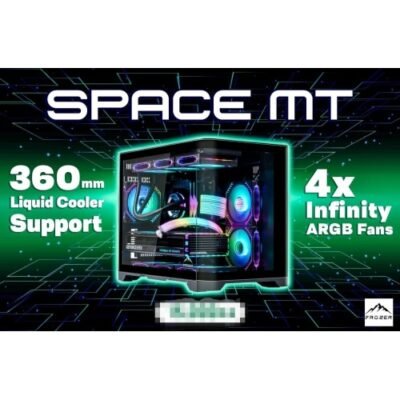 Frozer Space MT with 4 Infinity Fans - Black