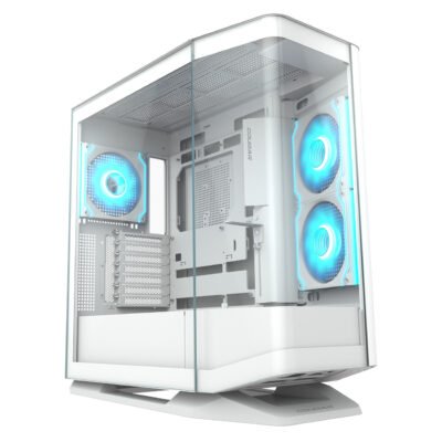 COUGAR FV270 RGB E-ATX Mid Tower PC Case - White