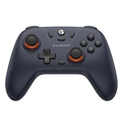 GameSir Nova Lite Purple Wireless Controller for Windows PC, iPhone, Android, Switch & Steam Deck, Bluetooth Controller Gamepad with Hall Effect Trigger, Turbo, Rumble Vibration