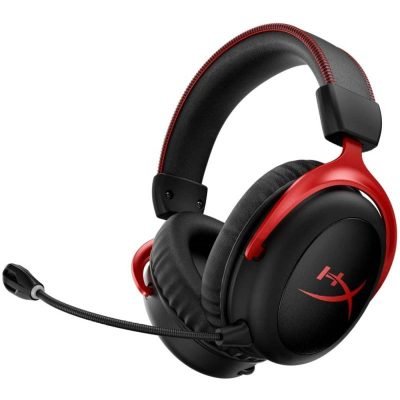 HyperX Cloud II Wireless – Gaming Headset for PC, PS4, Nintendo Switch(Box Open)