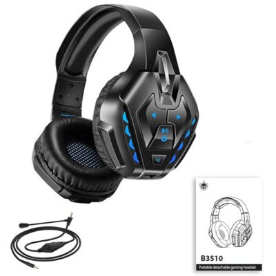 Kotion B3510 Bluetooth Gaming Headset With Removable Microphone