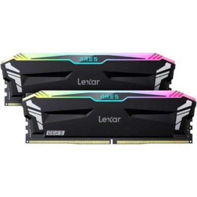 Lexar Ares RGB 32GB (2x16GB) 6800MHz C34 DDR5 DRAM Memory Kit