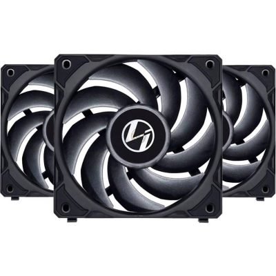 Lian Li Uni Fan P28 120mm PWM - Triple Pack - Black