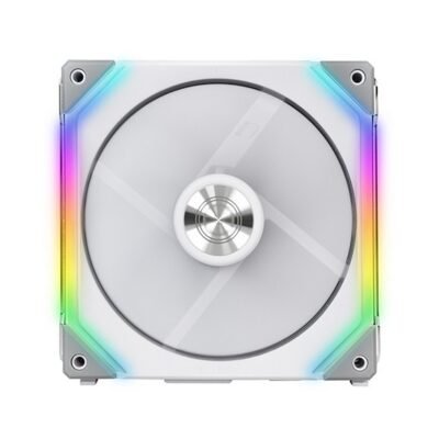 Lian Li UNI Fan SL120 Single Pack White Without Controller (ARGB 120mm LED PWM Daisy-Chain) 12UF1B