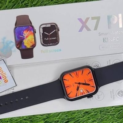W&O X7 Plus 1.99″ Always On Display, BT 5.2, Memory 128MB Semi-Amoled Smart Watch Wearfit Pro