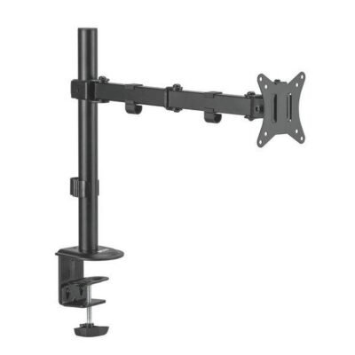 MXG BMA-12P Single Monitor Steel Articulating Monitor Mount Matte Black