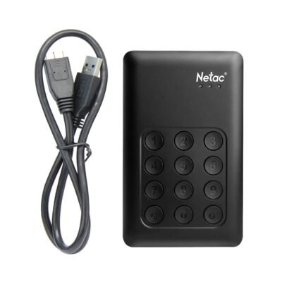 Netac K390 security keypad 1TB External Portable Hard Drive HDD