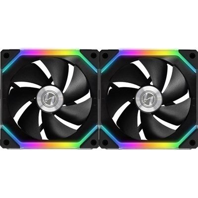 Lian Li UNI FAN SL140 ARGB Black | 2-Fan with Controller | UF-SL140-2B