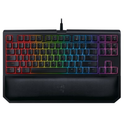 Razer BlackWidow Tournament Edition Chroma V2 Mechanical Gaming Keyboard - RZ03-02190100-R3M1 - Green Switches