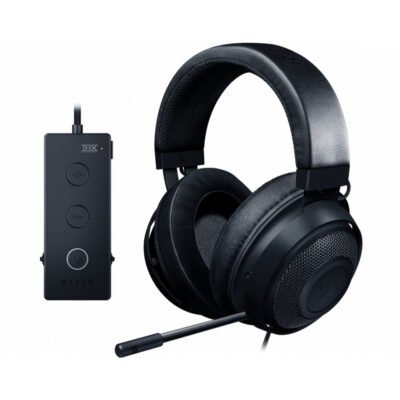 Razer Kraken Tournament Edition – Wired Gaming Headset with USB Audio Controller – Black