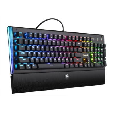 Redragon ARYAMAN K569 RGB Mechanical Gaming Keyboard - Black - Blue Switches