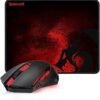 Redragon M601-WL-BA Wireless Gaming Mouse and Mouse Pad Combo