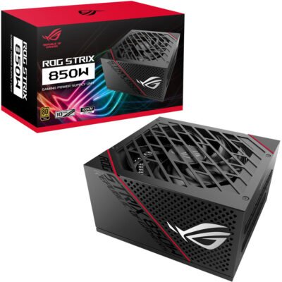 ASUS ROG-STRIX-850G 850w 80Plus Gold Certified Fully Modular Power Supply Unit