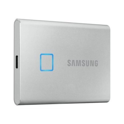 Samsung T7 2TB TOUCH USB 3.2 SSD - Silver/Black