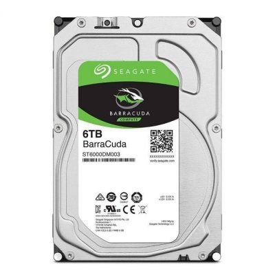 Seagate BarraCuda 6TB 3.5" SATA Hard Drive